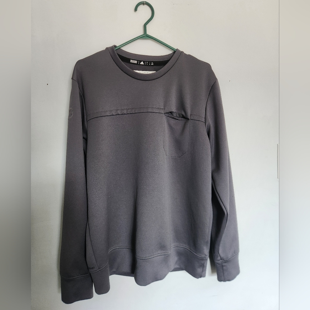 Men's Adidas NHL Gray Sweater Large